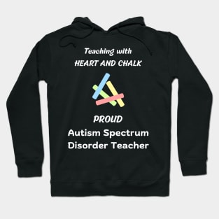 autism teacher appreciation gift for autism awareness school instructors and autism educators present idea design Hoodie